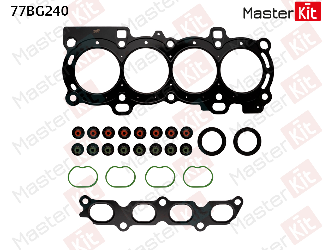 Комплект прокладок головки блока цилиндров - Master KiT 77BG240
