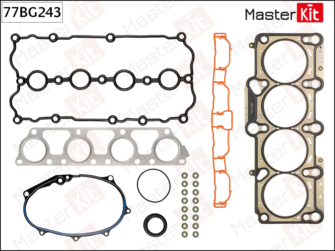 Комплект прокладок головки блока цилиндров - Master KiT 77BG243