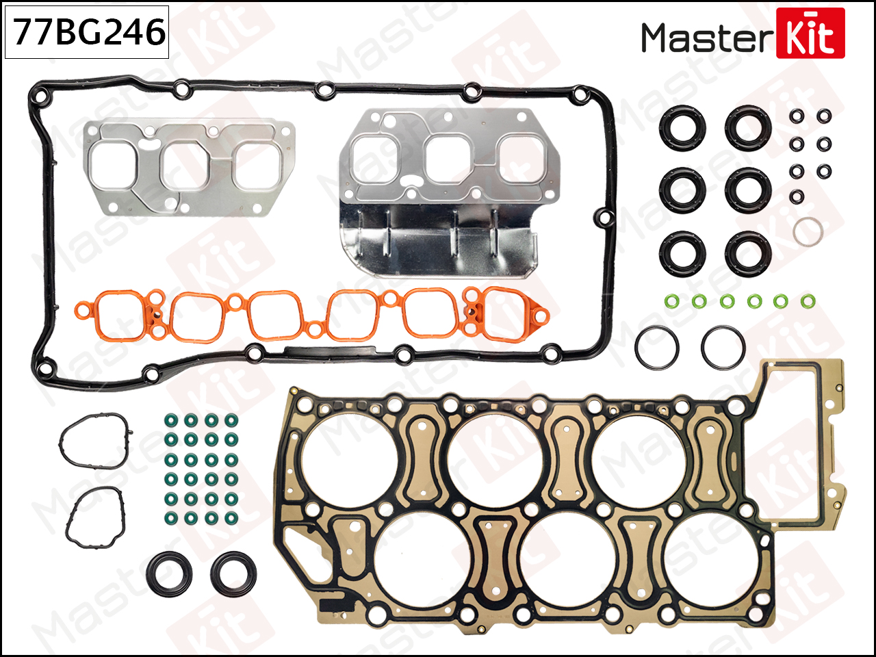Комплект прокладок головки блока цилиндров - Master KiT 77BG246