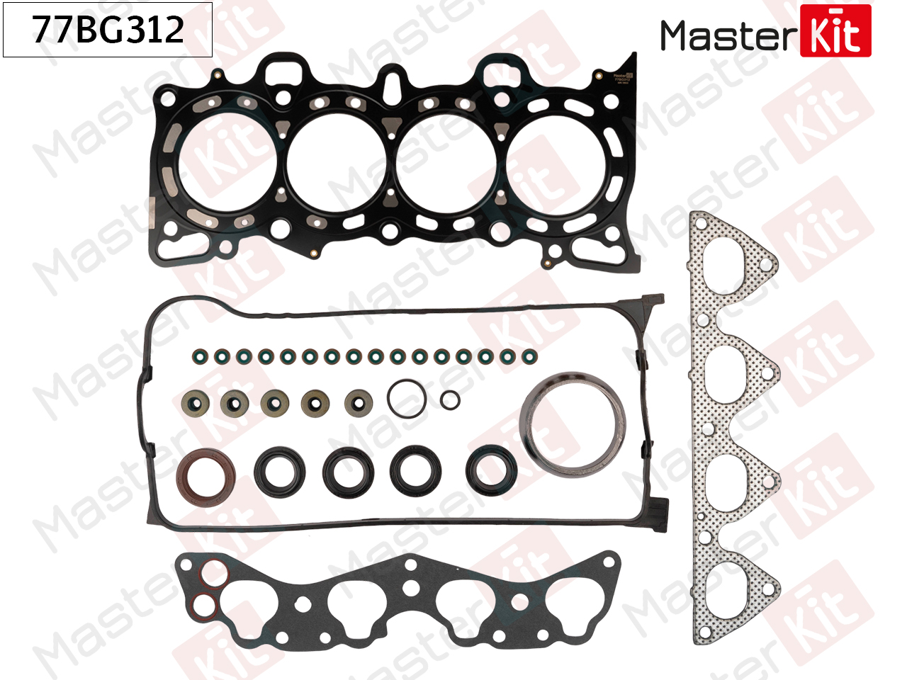 Комплект прокладок головки блока цилиндров - Master KiT 77BG312