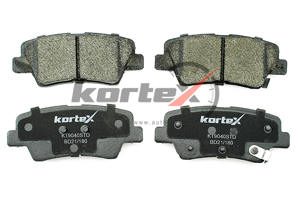 Колодки тормозные дисковые - KORTEX KT9040STD