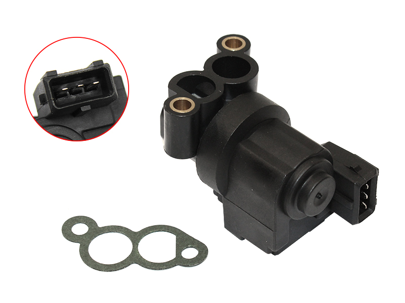 Клапан холостого хода 1,3-1,6 dohc accent 00-/getz 02-/cerato 06- - SAT ST3515022600