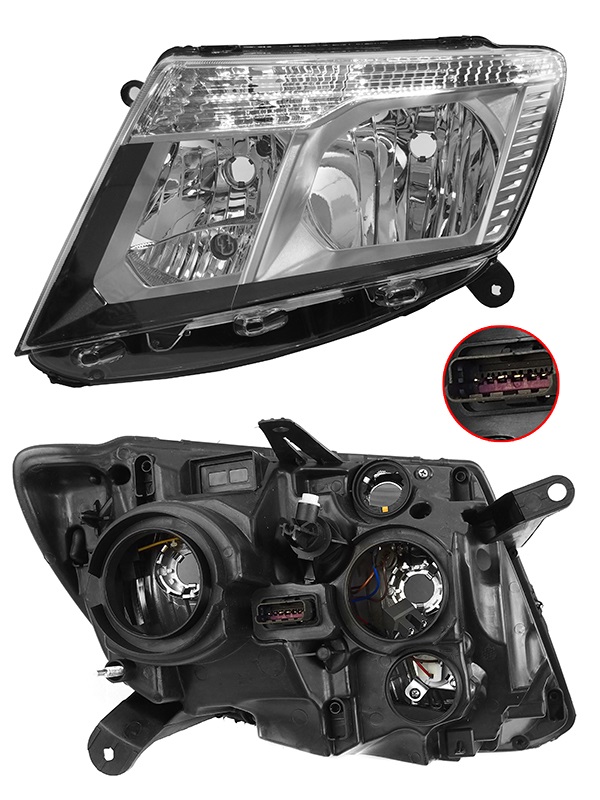 Фара nissan terrano 14- LH st-215-11t4l - SAT ST21511T4L