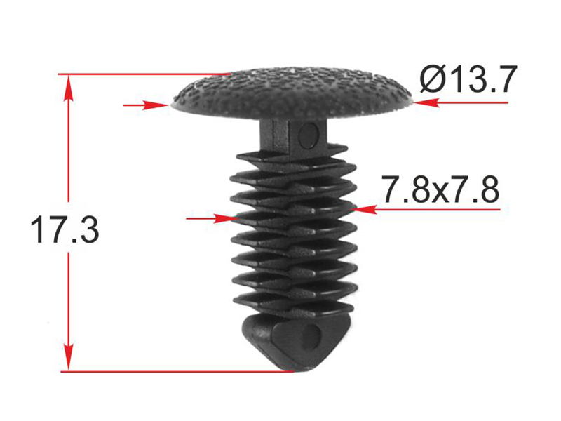 Клипса обшивки кузова gmopel (1 шт.) - SAT STM12520