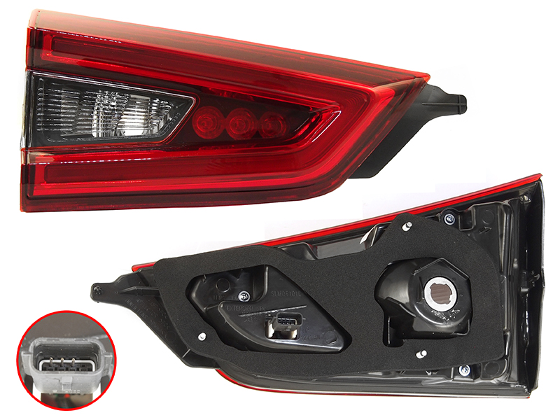 Фонарь в крышку багажника nissan qashqai 17- LH LED - SAT ST2151331LUE