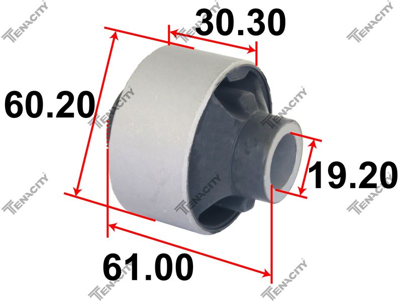Сайлентблок рычага резиновый  (2746)  Rear - Tenacity AAMSB1022