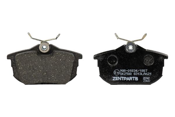 Колодки дисковые задние Smart Forfour - ZENTPARTS Z07447