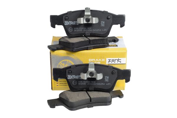 Колодки дисковые задние MB c219/w164/w25 | перед | - ZENTPARTS Z07340