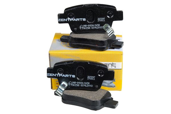 Колодки диск. зад.  Toyota Avensis 03> - ZENTPARTS Z07297