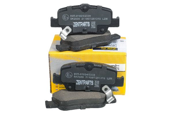 Колодки дисковые задние  Toyota Auris - ZENTPARTS Z07282