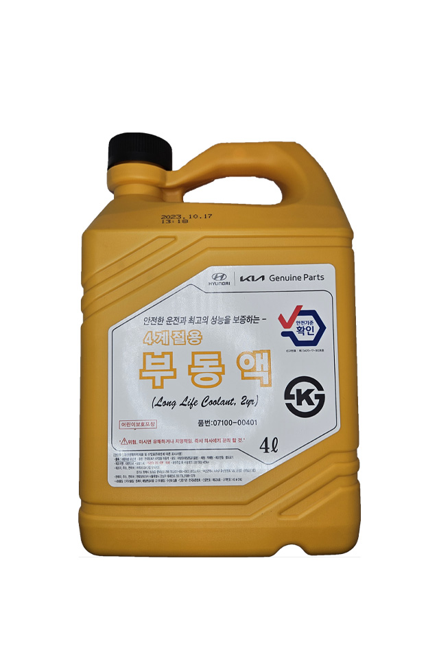 Антифриз концентрат красный 4л Hyundai Kia 07100-00401 3316₽