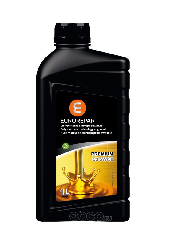 5w-30 premium C3, 1л (синт. мотор. масло) - EUROREPAR 1679587480