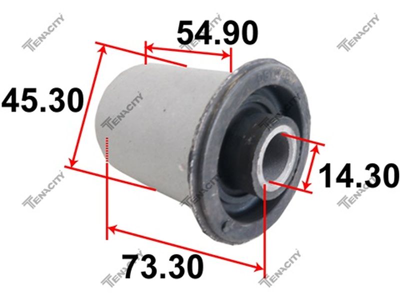 Сайлентблок рычага резиновый  (2527)  Rear - Tenacity AAMNI1139