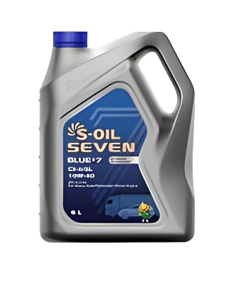7  blue #7  ci-4/sl  10w40  (6л), синтетика (1/3) - S-OIL E107876