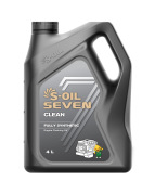 7  clean  (4л), синтетика  (1/4) - S-OIL E107821