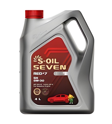 7  RED  #7  SN  5w30  (4л), синтетика (1/4) - S-OIL E107658