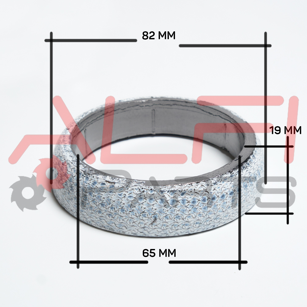 Кольцо-прокладка системы выхлопа (18229-s7c-003) 65/82/18 - Alfi Parts GP1017