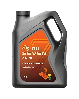 7  ATF  VI  (4л), синтетика  (1/4) - S-OIL E107981