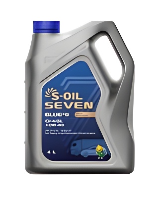 7 blue #9 ci-4/sl 10w40 (4л), синтетика (1/4) - S-OIL E107851