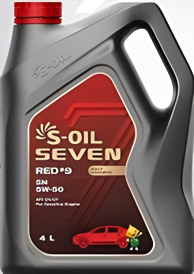 7 RED #9 SN 5w50 (4л), синтетика (1/4) - S-OIL E107611