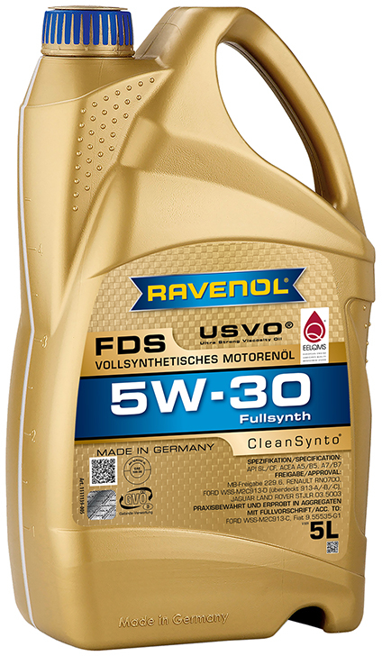 Масло моторное 530 5л  синтетикаПАО - RAVENOL 1111139005