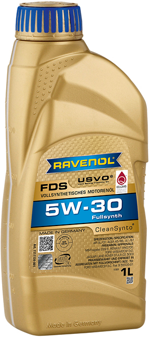 Масло моторное синтетическое 5w30 1л - RAVENOL 1111139001