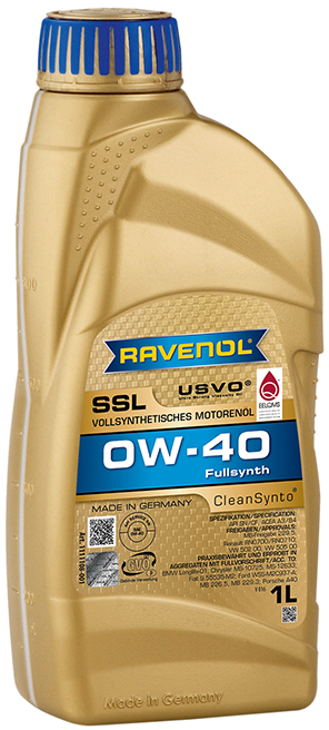 Масло моторное 040 1л  синтетикаПАО - RAVENOL 1111108001