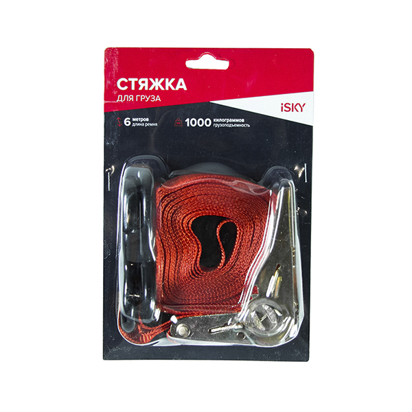 Стяжка iSky, 1 т, 6 м, 25 мм - ISKY ICD1625