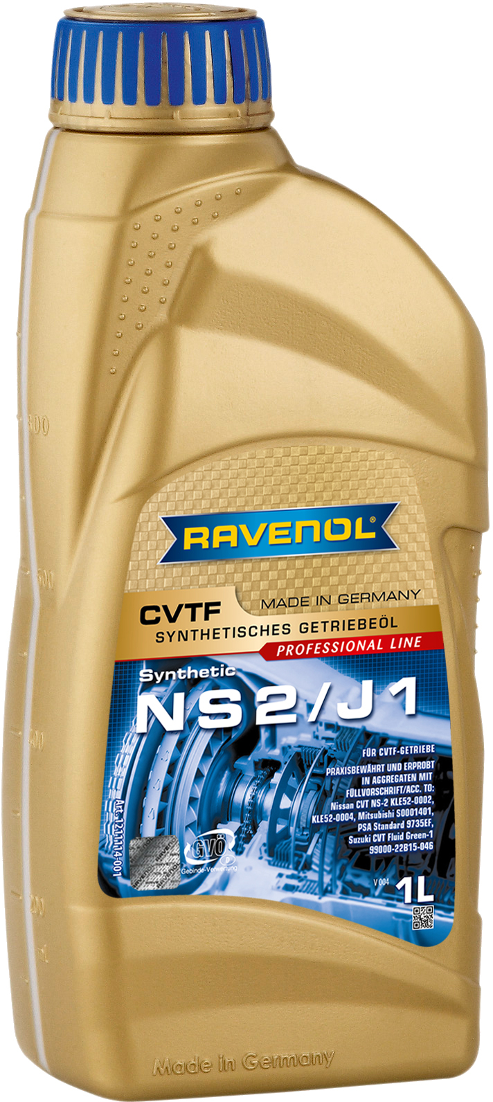 Масло трансмиссионное  21 1л синтетика - RAVENOL 1211114001