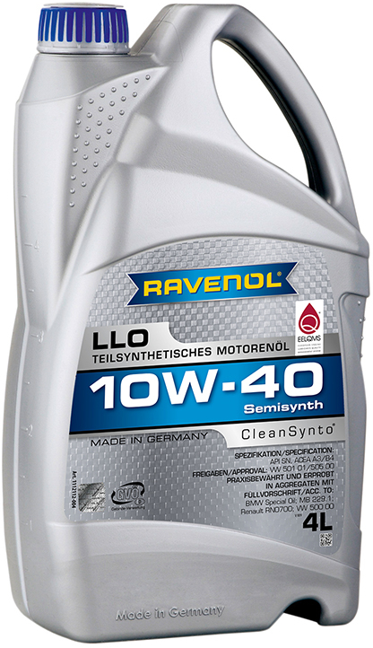 Масло моторное 1040 4л  полусинтетика - RAVENOL 1112112004