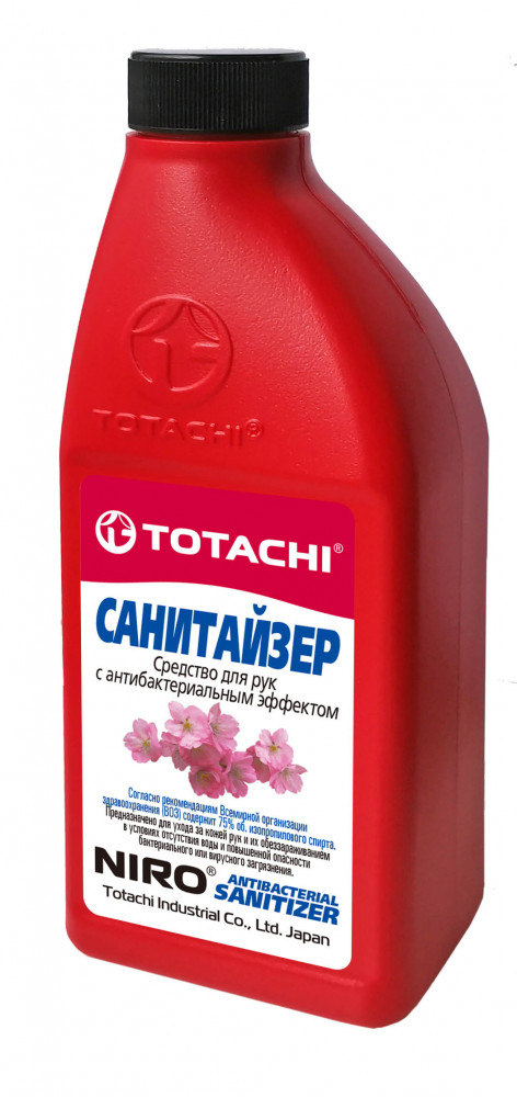 Санитайзер Средство для рук с антибактериальным эффектом 0,5л - Totachi 91150