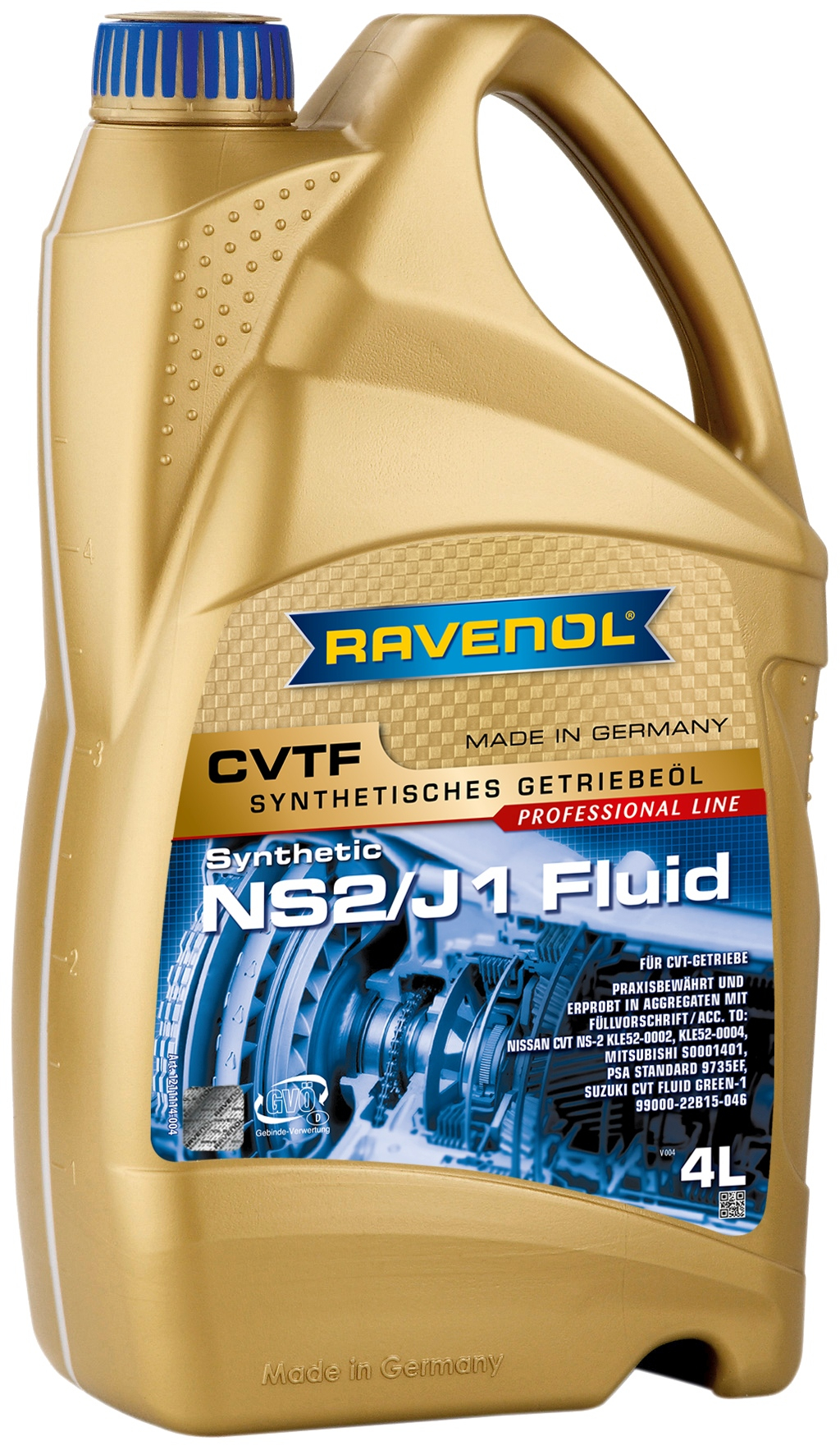 Масло трансмиссионное 21 4л синтетика - RAVENOL 1211114004