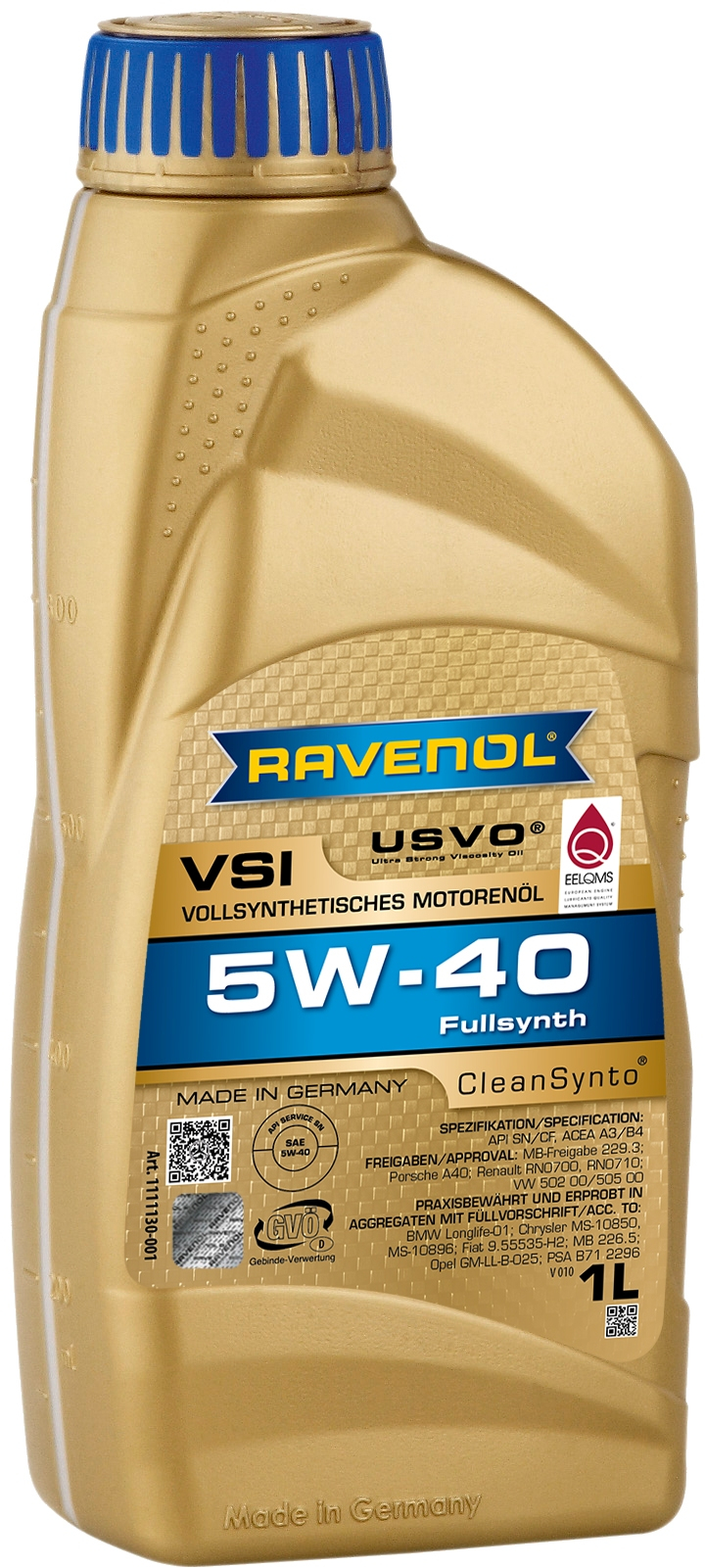 Масло моторное 540 1л  синтетика - RAVENOL 1111130001