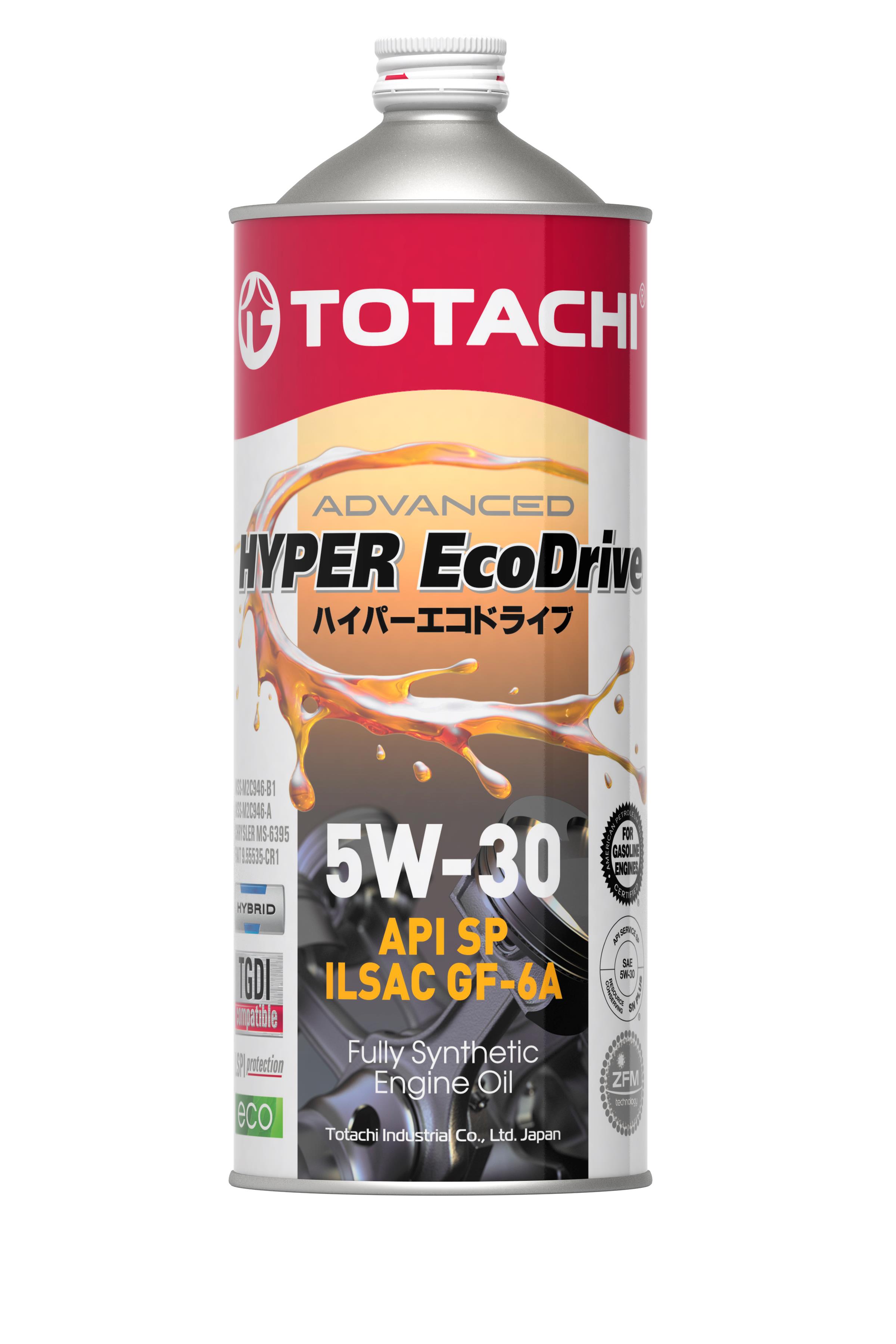 5w-30 Hyper Ecodrive sp/gf-6a 1л (синт. мотор. масло) - Totachi E0301