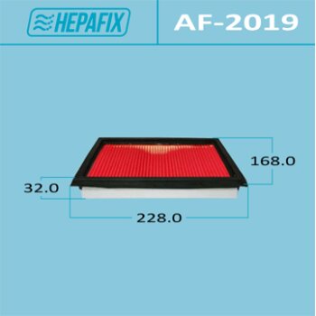 Воздушный фильтр a-2019    (1/40) - Hepafix AF2019