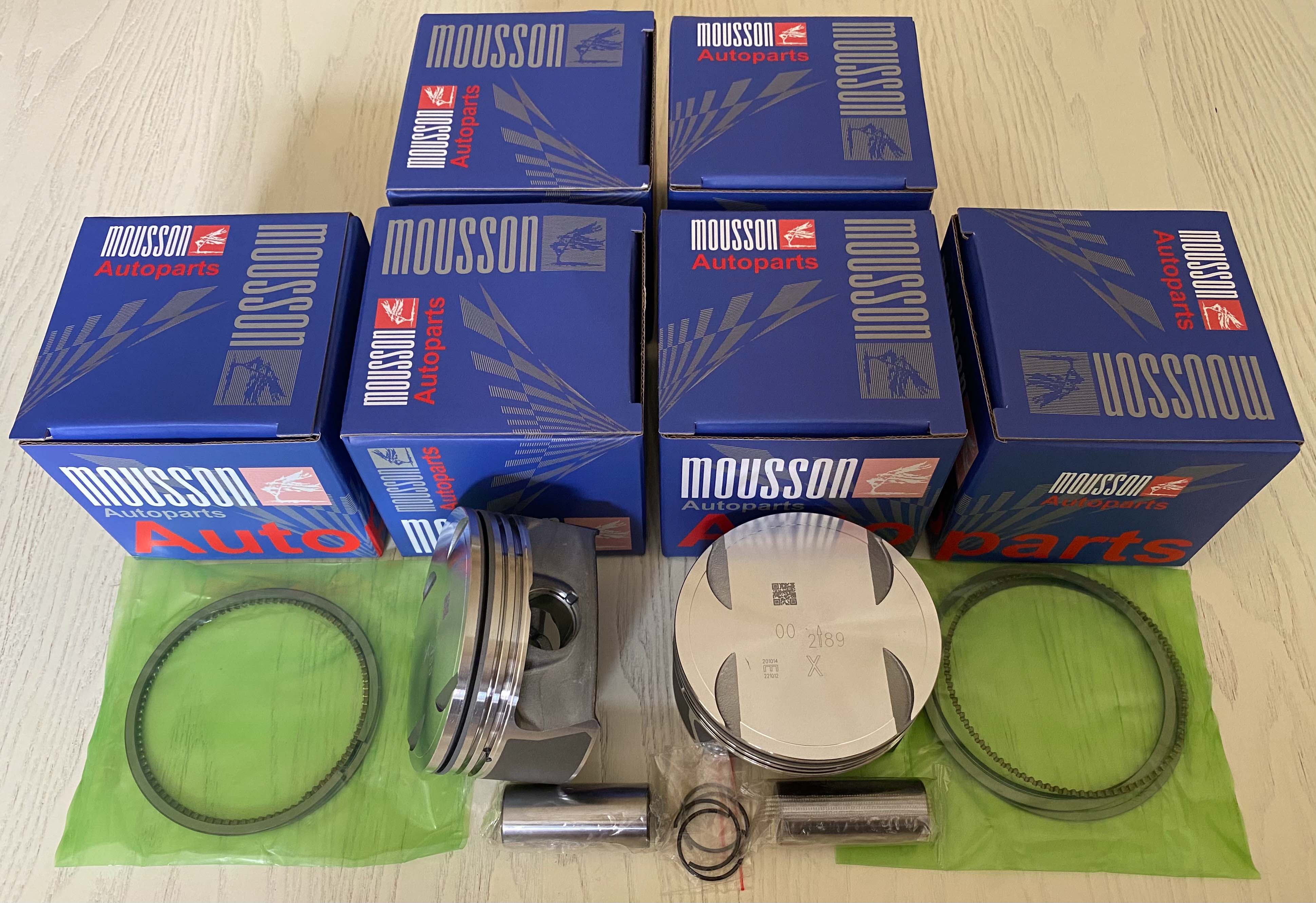Поршень кольца комплект Benz m272.965 на 1 цилиндр - Mousson SPRM272965STD