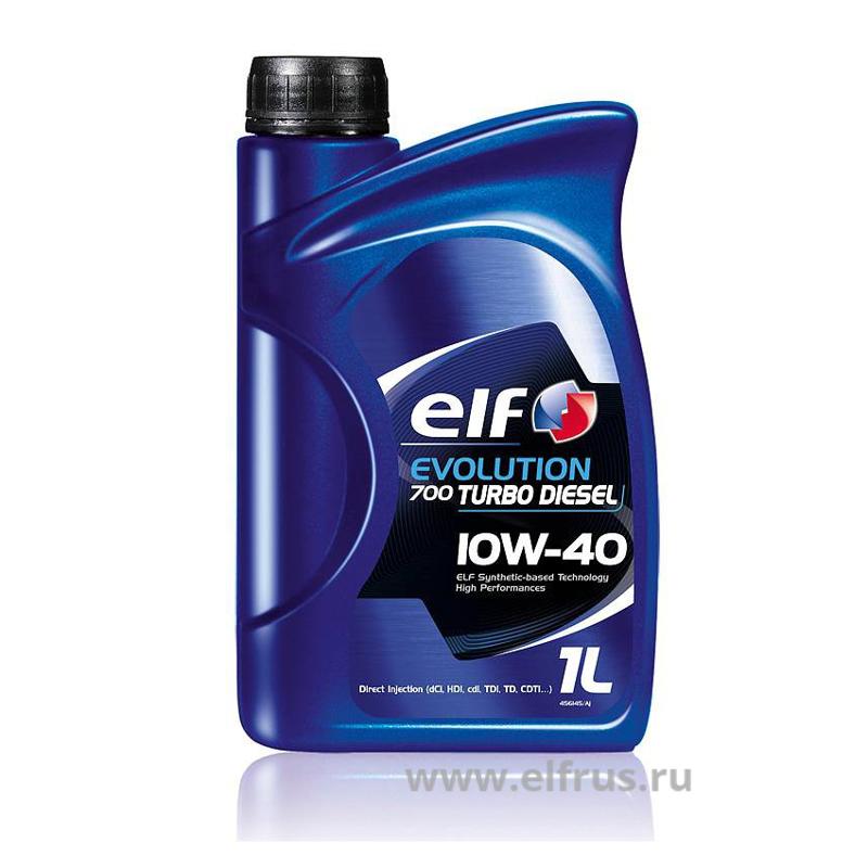 Масло моторное полусинтетическое Evolution 700 Turbo Diesel 10w-40 , 1л - Elf 11130301