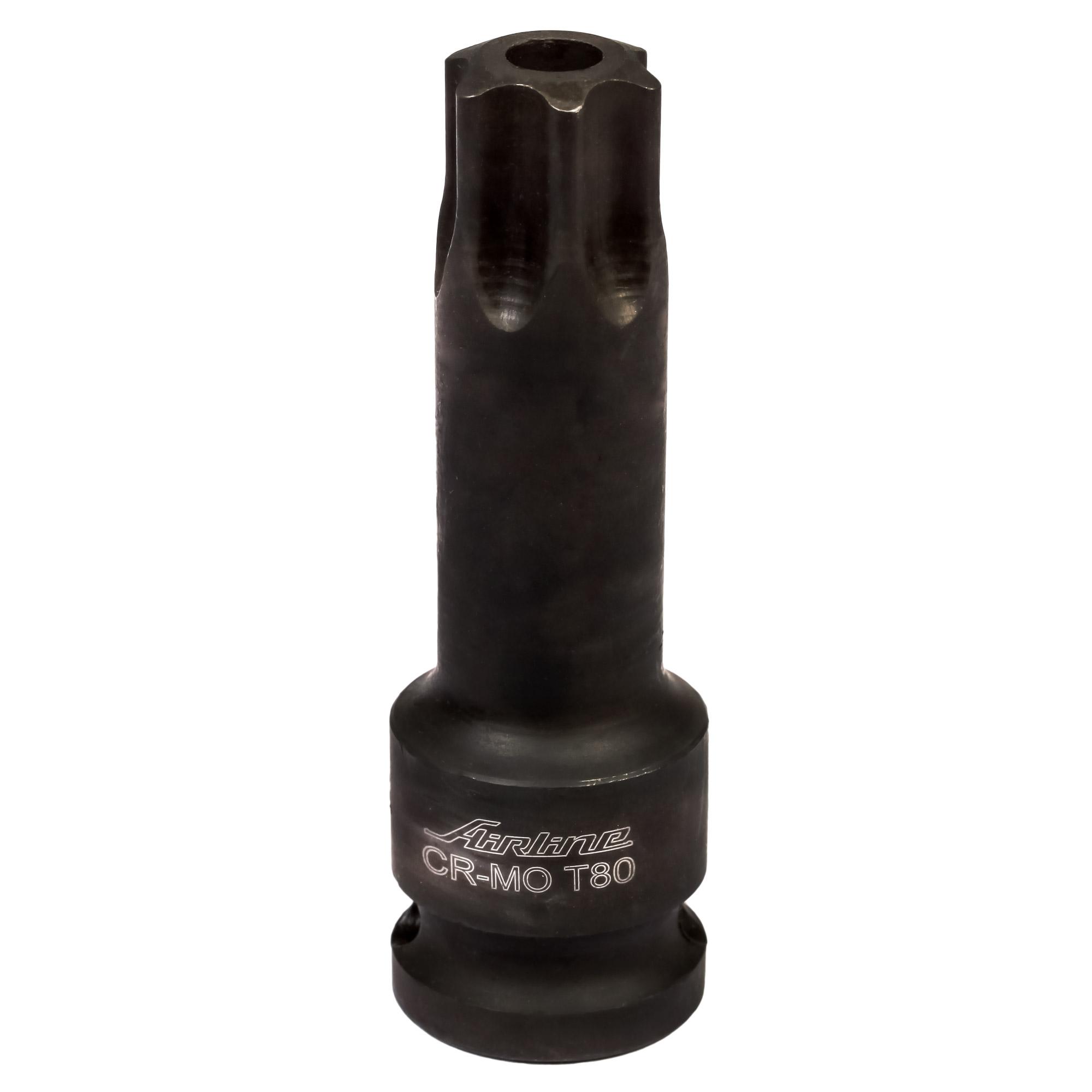 Головка ударная торцевая 1/2 DR внешний torx T80 - AIRLINE ATAS031
