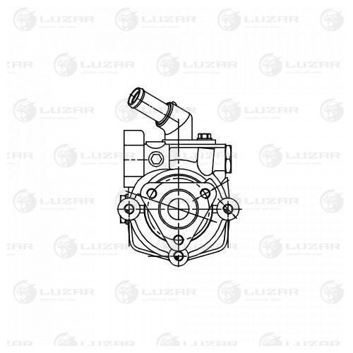 Насос ГУР для а/м VW Amarok (09-)/Multivan (03-)/Transporter (03-) 2.0D () - Luzar LPS 1802