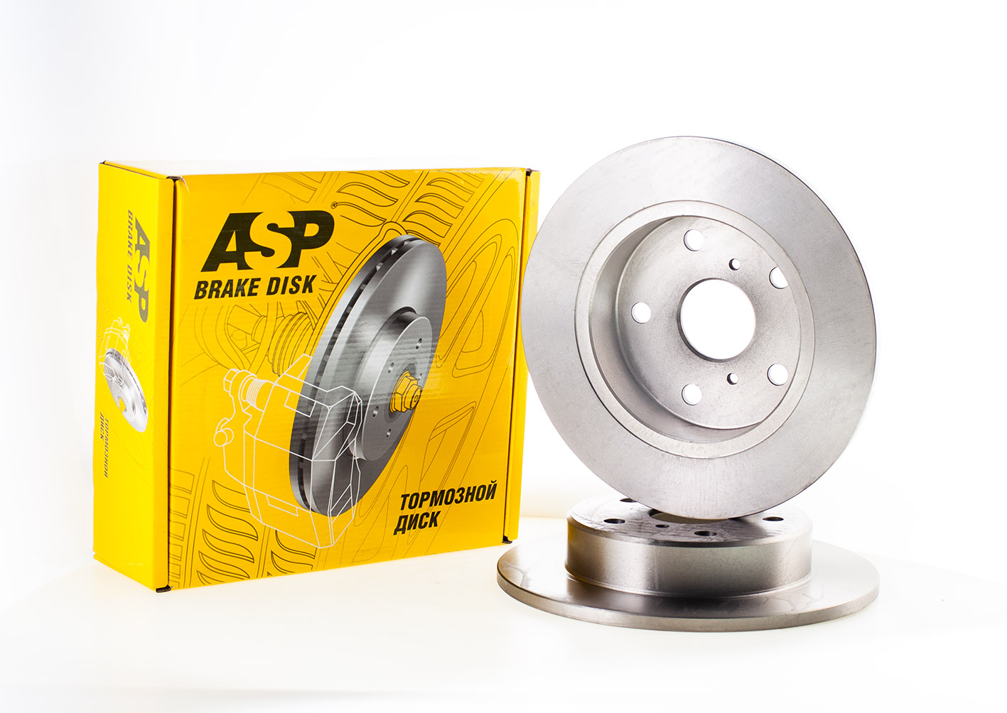 Диск тормозной | зад | - ASP 300205