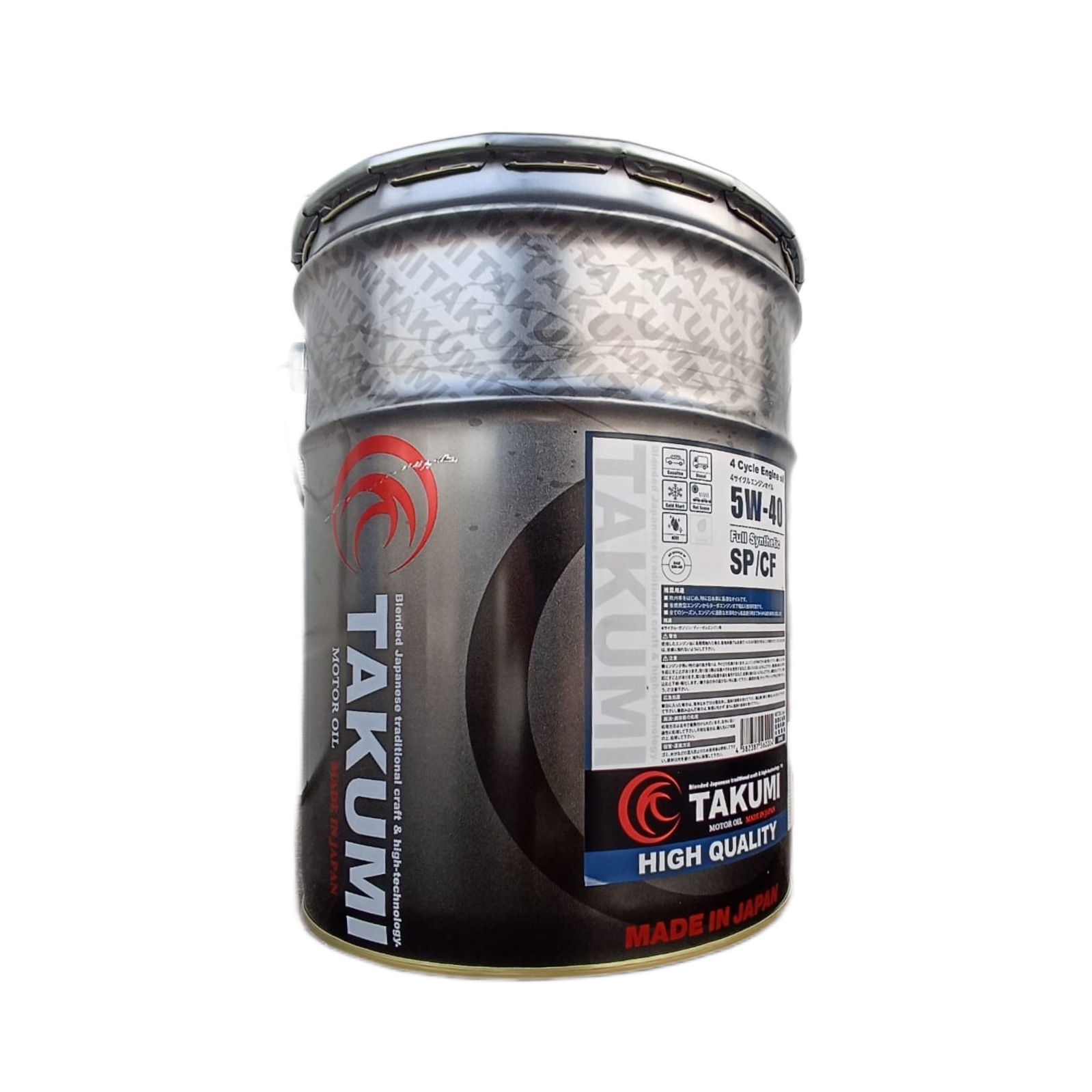 High Quality 5w40 sp/cf синт. 20л - TAKUMI HQ054002003