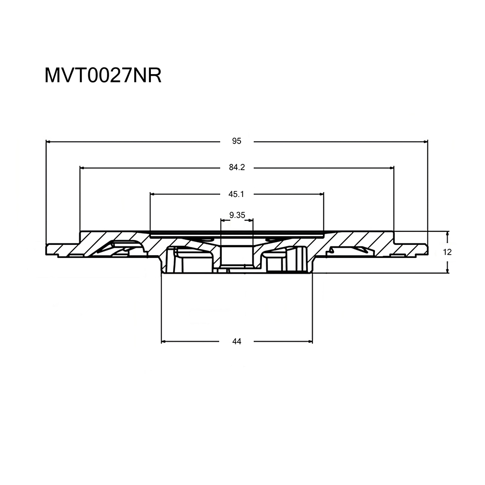 Маслоотражатель турбокомпрессора - Krauf MVT0027NR