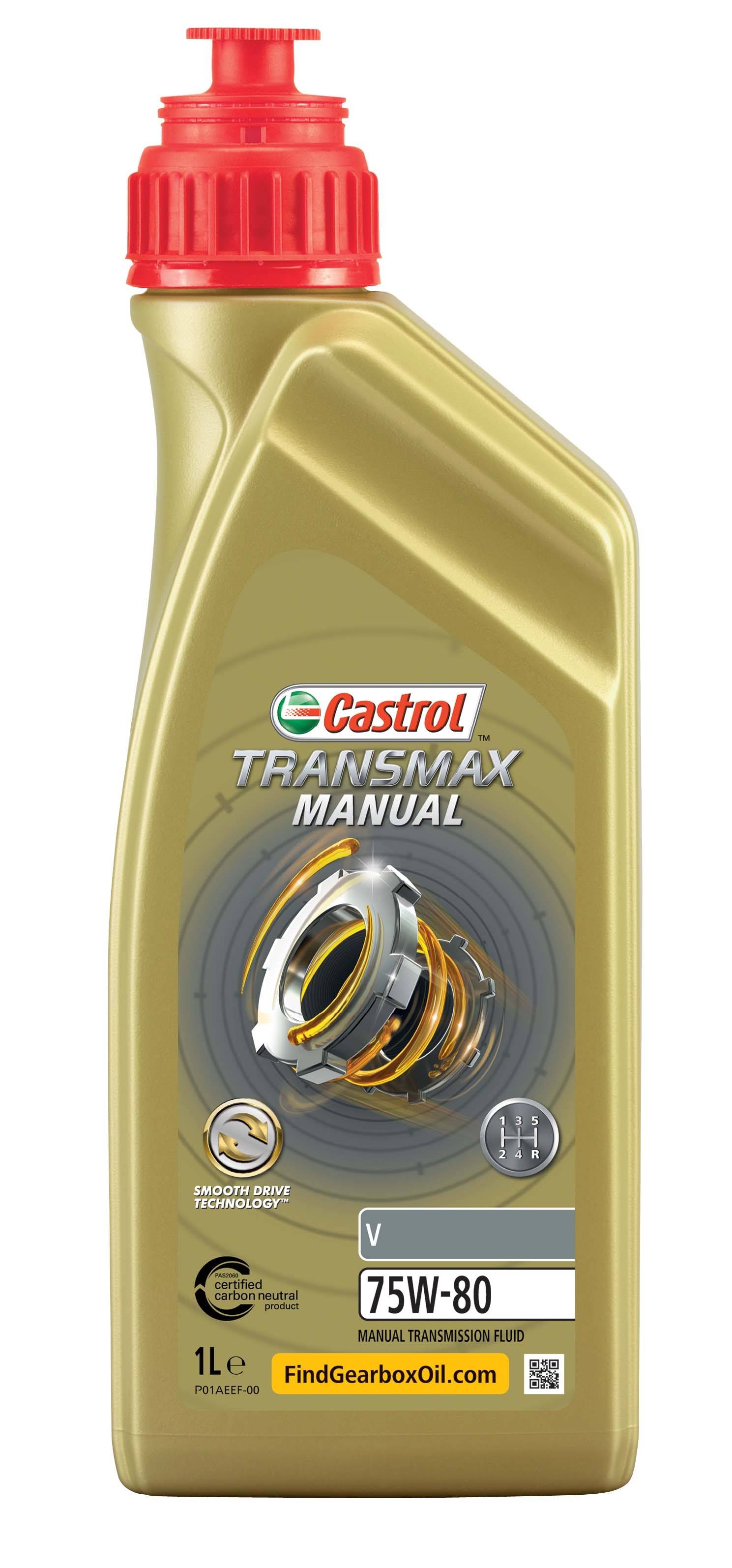 Масло трансмиссионное Transmax Manual v 75w-80 1L - Castrol 15D7F9
