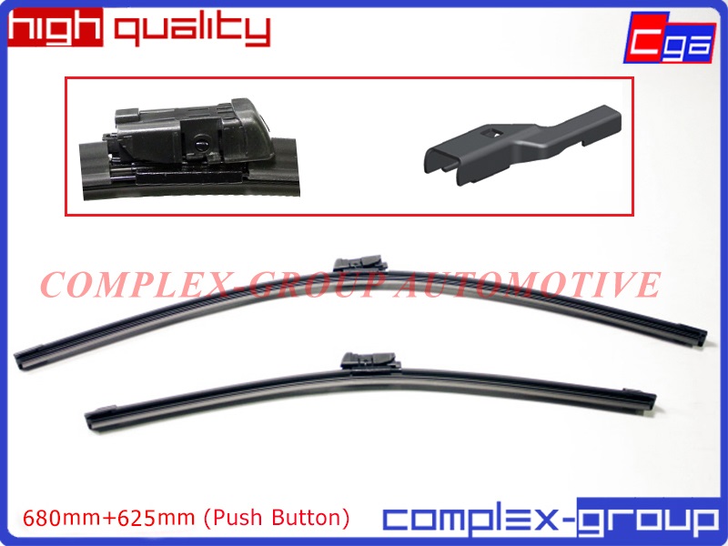 Комплект щеток стеклоочистителя 680625 push button 19mm a540s 3397007540 9550 CGA 10BLD31RA 1872₽