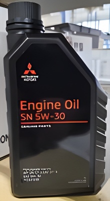 Масло моторное синтетическое engine OIL 5w-30, 1л - Mitsubishi MZ321035