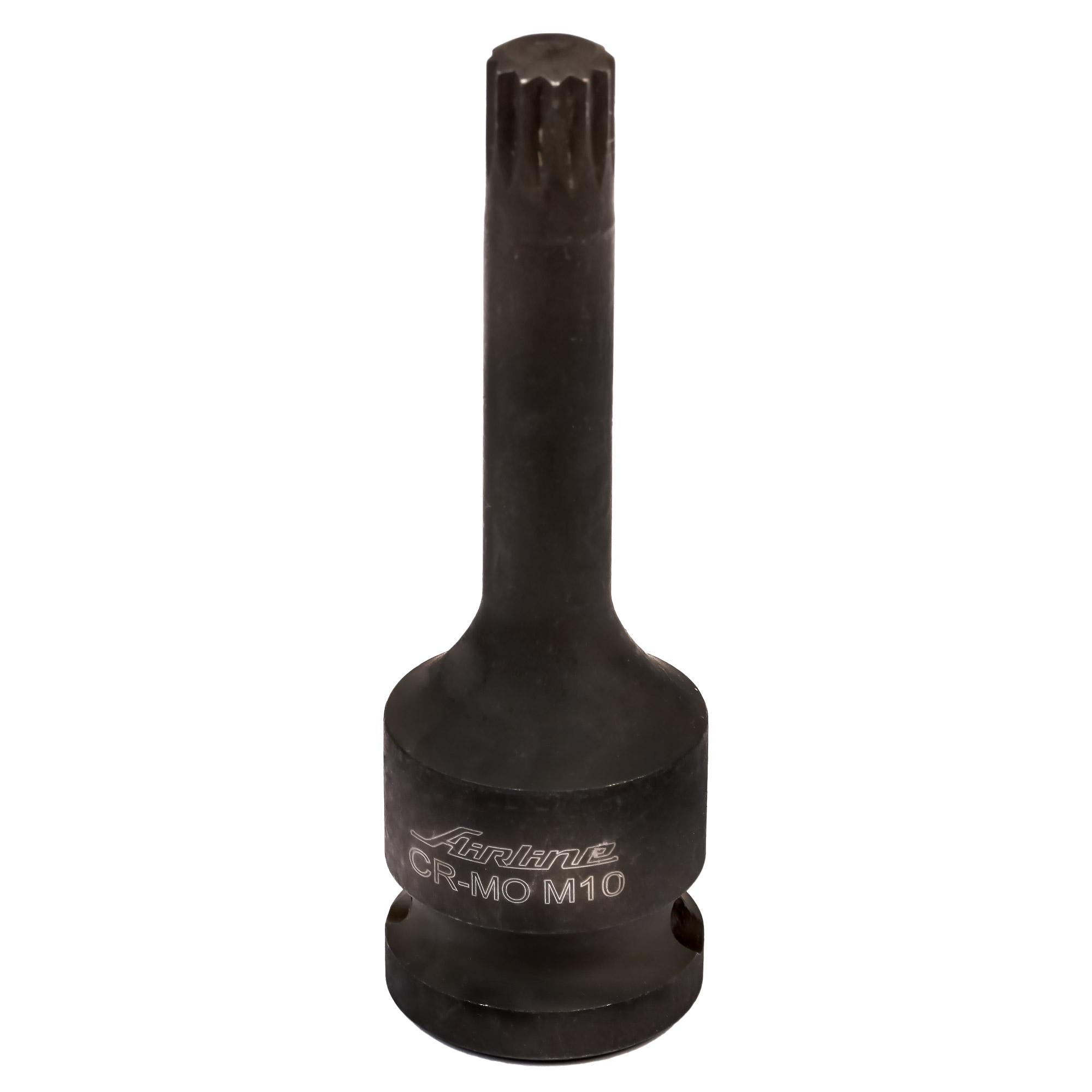 Головка ударная торцевая 1/2 DR внешний spline M10 - AIRLINE ATAS035