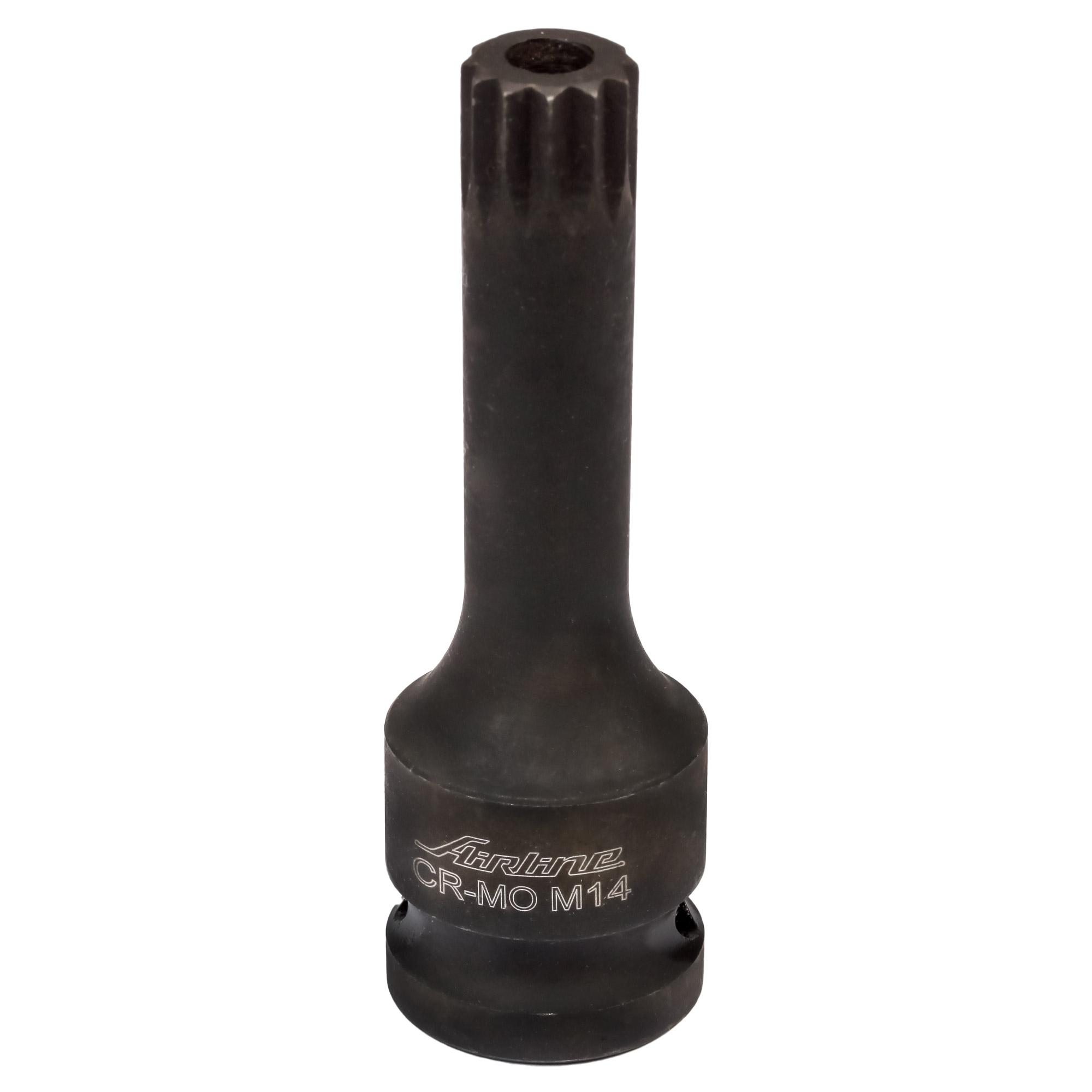 Головка ударная торцевая 1/2 DR внешний spline M14 - AIRLINE ATAS037