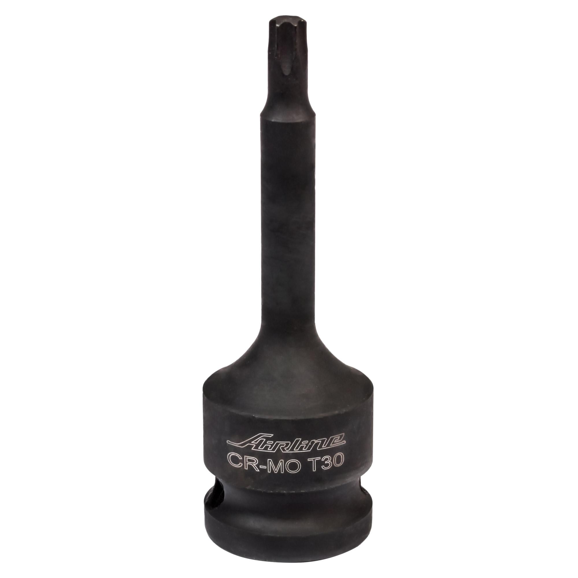 Головка ударная торцевая 1/2 DR внешний torx T30 - AIRLINE ATAS024