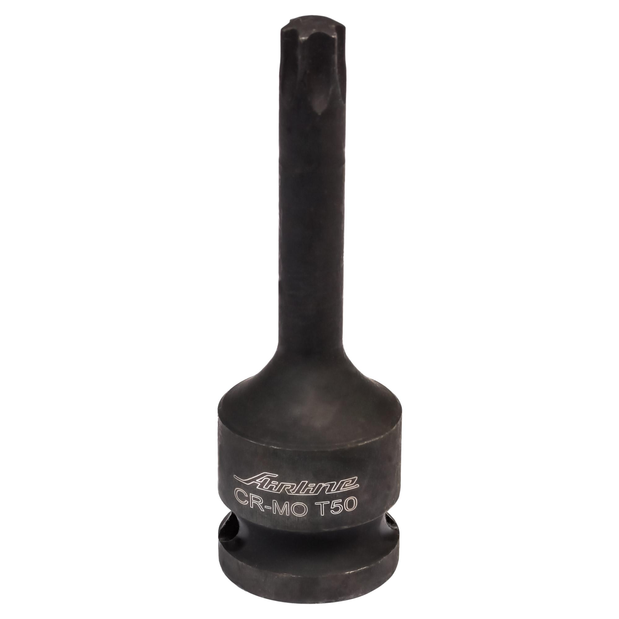 Головка ударная торцевая 1/2 DR внешний torx T50 - AIRLINE ATAS027