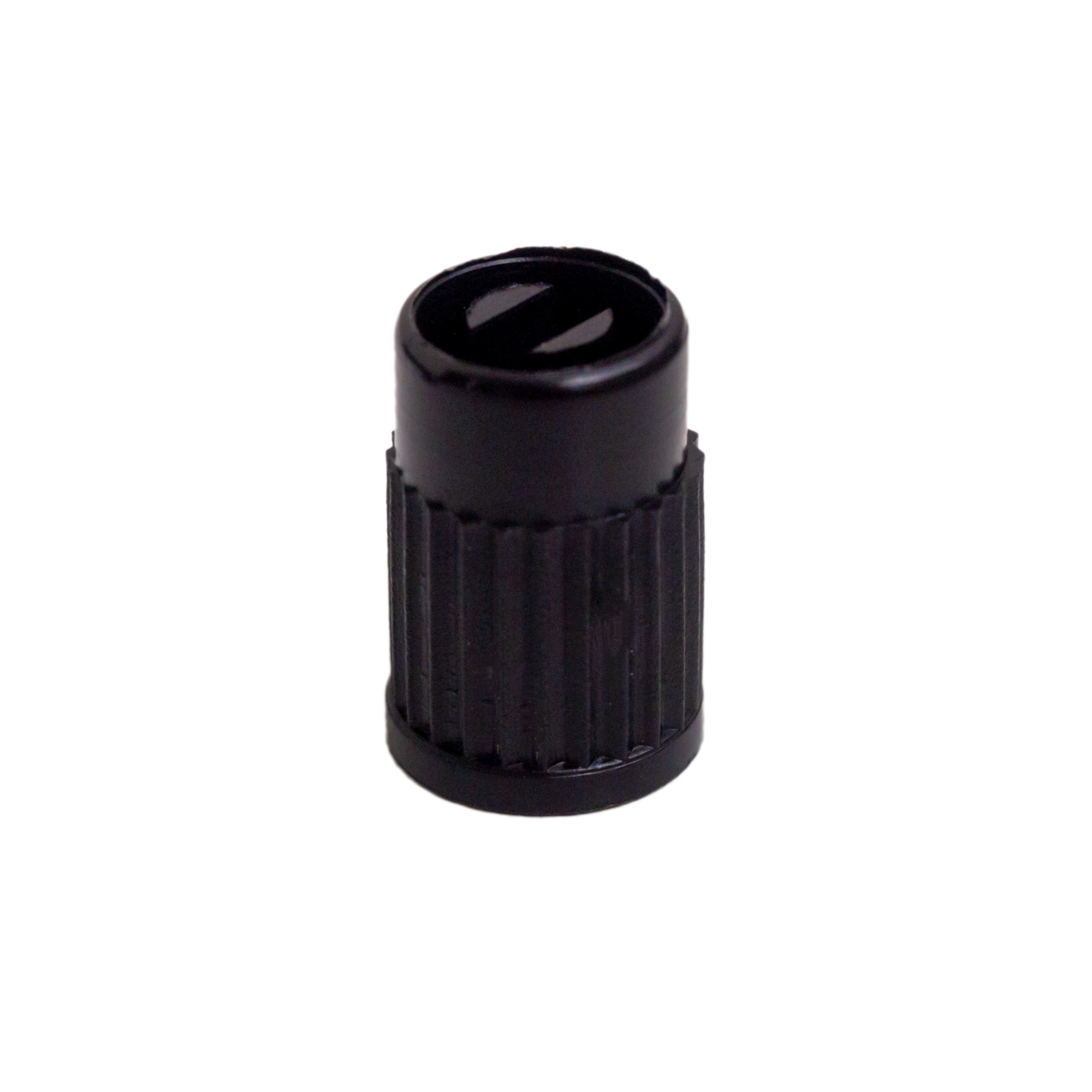 Колпачки на шинный вентиль с ключом, черные, пластик (60 шт.) - AIRLINE AVC-60-02